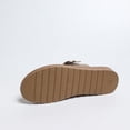 thumbnail image 6 of hlysgo Womens Flat Sandals with Arch Support Adjustable Straps Comfortable Summer Walking Casual Flip Flops Khaki 6, 6 of 6