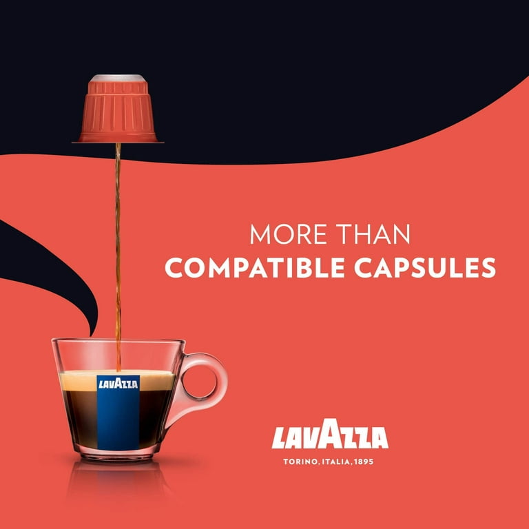10 Capsule Caffè Lavazza Espresso Compatibili Nespresso