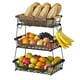 thumbnail image 1 of Cesta de Fruta de Metal de 3 Niveles, Cesta de Almacenamiento de Frutas de 3 Niveles con Asa, Frutero de Cocina para Almacenar Verduras y Frutas, 1 of 6