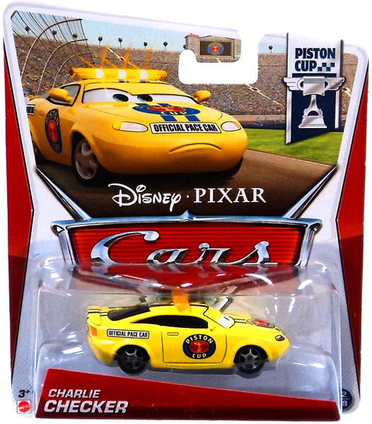 Sputter Stop Disney Pixar 2x Cars Spielzeugautos Charlie Checker 3 Neu 