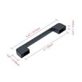 thumbnail image 6 of Utopia Alley Marino Pull Handle - Decorative Cabinet Drop Pull Handles- Vintage Cabinet Hardware with Hand Finished Matt Black - Metal Drawer Pull Handle, 5.0" Center to Center, 6 of 9