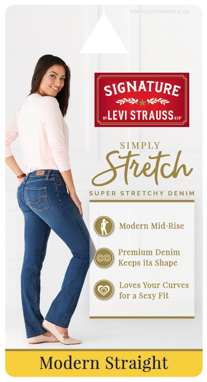 walmart ladies levi jeans