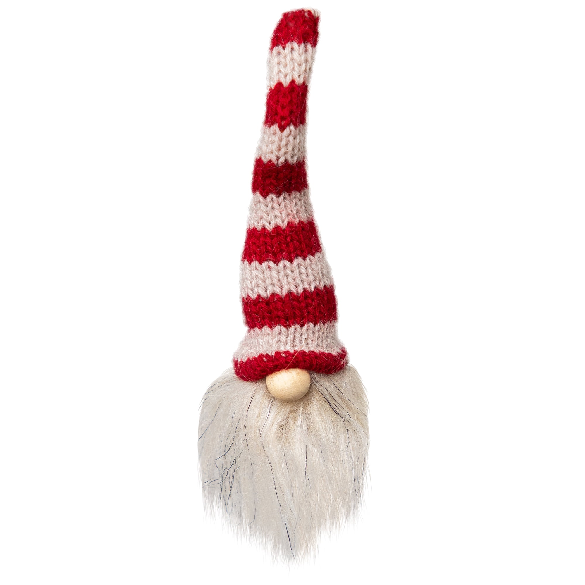 Mini Gnomes with Knitted Hat Christmas Decorations - 3.5" - Set of 3