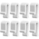 thumbnail image 1 of Clips Protección Tapa Olla Horno Protectores Parachoques Flexibles Protector 8pcs Utensilios Cocción Accesorio, 1 of 9