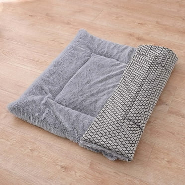 Cushion Comfort Pet Bed for Small Dogs Calming Mat with Bottom – Washable Crate Mattress for Anxiety and Cozy Resting