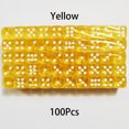 thumbnail image 1 of 100PCS/Set 6 Sided Dice 14mm D6 16 Transparent Optional Color Acrylic Rounded Edges Dice For Table Board Games Party DND, 1 of 5
