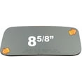 thumbnail image 2 of Convex Right Passenger Side Replacement Mirror Glass for Rord Bronco 1984-1996 W/O Baking Plate, 2 of 4
