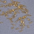 thumbnail image 2 of 100 piezas de clip de metal para colgar cuentas, conector para joyería, accesorio de bricolaje, 14 mm (dorado), 2 of 7