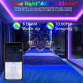thumbnail image 3 of LED Strip Lights 50ft RGB LED Strip Lights SMD 5050 LED Lights,Music sync Color Changing Strip Lights with 44 Keys Remote+Bluetooth Controller Led Lights Strip for Home TV Party Decoration(2x25ft）, 3 of 5