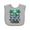 AC-Heather Grey, variant on Inktastic First Trip to Florida Funny Beach Boys or Girls Baby Bib