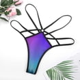thumbnail image 4 of Northern Lights Open Type Women's Panties Crotch Opening G-strings Thongs Lingeries Underwear, 4 of 7