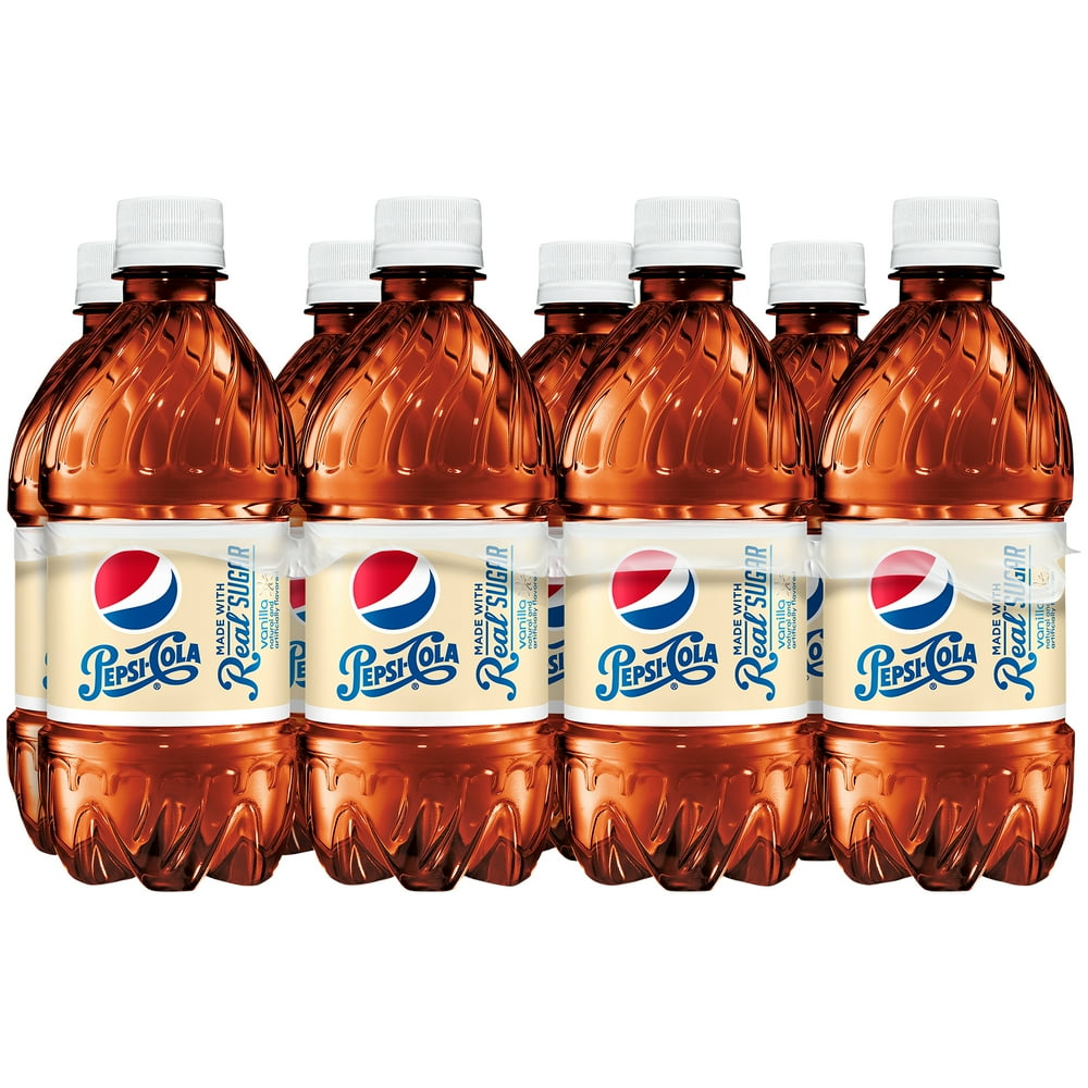 Pepsi Vanilla Flavored Soda, 12 Fl. Oz., 8 Count
