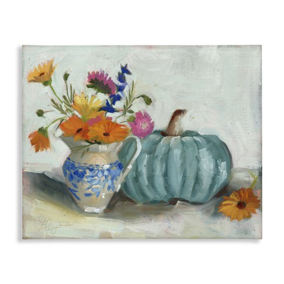 Stupell Industries Farmhouse Autumnal Botanicals Still Life Canvas Art, 40 x 30, by Bley Hack