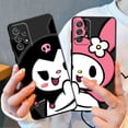 thumbnail image 2 of Funda de silicona Kuromi Melody para Samsung Galaxy A52 5G A11 A21s A51 4G A71 A72 A22 A12 A32 A13 A53 A23 A31 A52s A41 xuanjing  unisex, 2 of 2