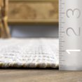 thumbnail image 2 of nuLOOM Wylie Honeycomb Wool Fringe Area Rug, 2' x 6', Runner, Wylie Beige, 2 of 5