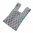 thumbnail image 2 of kurtrusly Stripe Pattern Lady Shoulder Bag Hand Bag Women Pink Green 1Set, 2 of 6