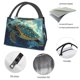 thumbnail image 4 of Fotbe Surfing Turtle Bolsa Térmica Portátil con Estampado, Bolsa de Entrega de Alimentos Aislada, Bolsa Reutilizable de Gran Capacidad para Comidas y Supermercado, 4 of 6