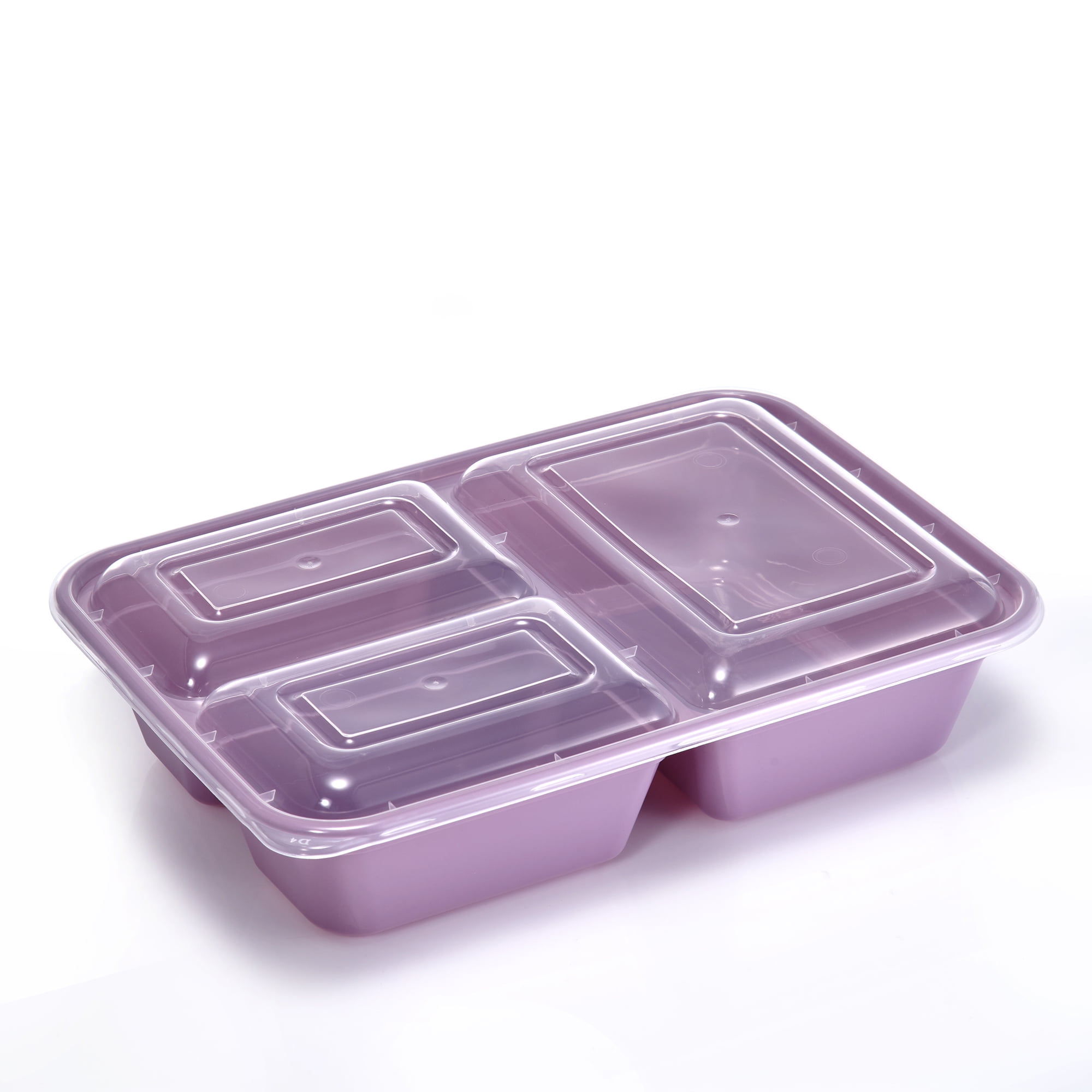 Purple 10-Piece Containers Set with Lids for Storage, Lunch, and Meal Prep,  Dish