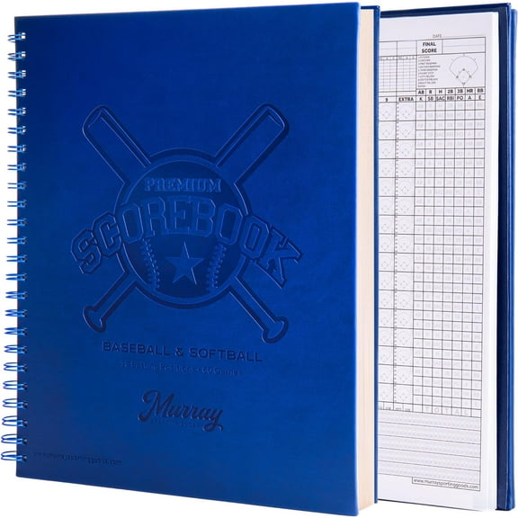 Murray Sporting Baseball Softball Coach Scorebook