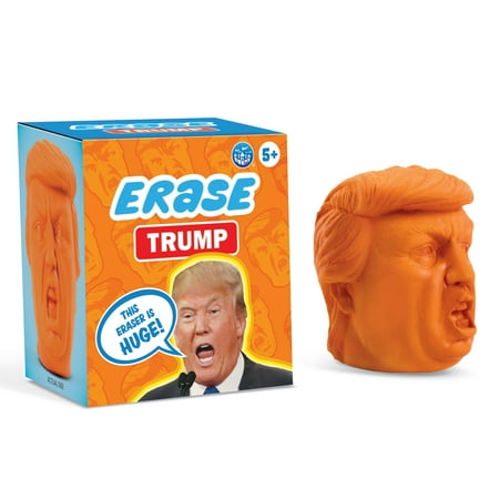 Collections Etc Erase Trump Novelty Donald Trump Head Rubber Eraser