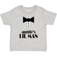 thumbnail image 3 of Inktastic Auntie's Lil Man Boys Baby T-Shirt, 3 of 5