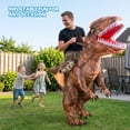 thumbnail image 2 of MAGOTAN Halloween Inflatable Dinosaur Costume Adult,Blow Up T Rex Suit Men Women, Halloween Adults Funny Blow Up Lightweight & Flexible for Cosplay, Parades, 2 of 7