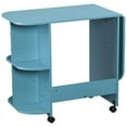 thumbnail image 5 of Bowery Hill Mobile Sewing and Craft Table in Turquoise, 5 of 20