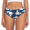 thumbnail image 1 of Fotbe Shark Calzones Estampados para Mujer – Ropa Interior de Algodón, Cómoda, Suave y Elástica-Medium, 1 of 6