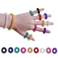 thumbnail image 6 of Refined Springs φ2.5cm Premium Anti Stress Rings Finger Massage Rings Acupressure Ring Stress Ring RED, 6 of 7