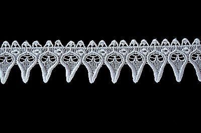 Lily 2" White & Ivory Venice Lace Trimming Guipure Trim DIY Crafts By Yardage