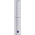thumbnail image 2 of Creative Impressions 7316203 Acrylic Ruler 12"-metal Edge, 2 of 2
