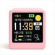 thumbnail image 1 of Estación Meteorológica Inteligente Coreana con Wifi, Pantalla Portátil de Escritorio con Alarma de Temperatura, Humedad y Tiempo, Reloj C, 1 of 5