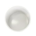 thumbnail image 4 of Raya White Mid-Century Modern Indoor Metal Pot Planter with 3-Leg Metal Base - 10.5" H x 8" W, 4 of 5