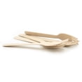 thumbnail image 5 of BioGreenChoice 6.3" Wooden Sporks, 1000 Count – Bulk Disposable Birch Wood Fork Spoon Utensils for Parties, Catering, Weddings, Camping & Everyday Use, 5 of 6
