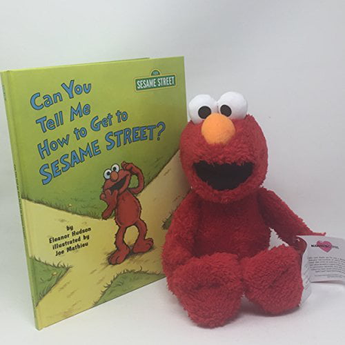 Sesame Street Nursery Rhyme Elmo Plush With Storybook Talks And Moves New 