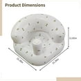 thumbnail image 4 of Inflatable Sitting Chair, PVC Seat for 3-36 Months, Soft and Stable, Adjustable for Sitting Up, Anti-Slip Base, Portable for Travel, Picnic, and Beach, 4 of 5