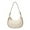 Beige, variant on Shoulder Bags for Women Leather Sling Tote Handbag Retro Clutch Purse Fashion Underarm Bags Solid Color Dumpling Bag White