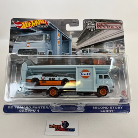 De Tomaso Pantera Gruppo 4 & Hauler * 2023 Hot Wheels Team Transport Case V