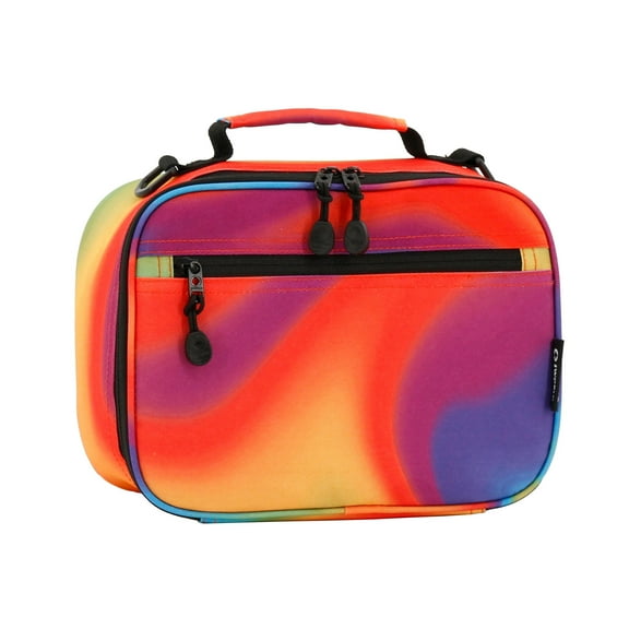 J World Unisex Cody Lunch Bag with Shoulder Strap, Heat