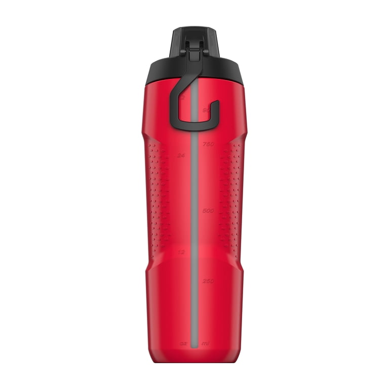 SPALDING 15-008RD Squeeze Bottle - 800ml (28.7 Fl Oz), Red, With Number Print