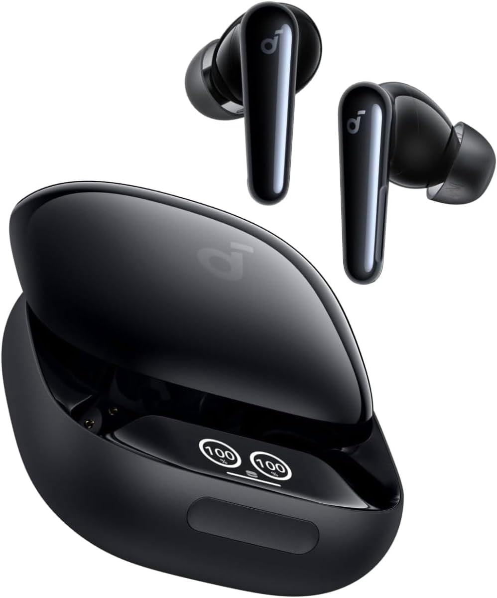 Soundcore Liberty 4 NC Earbuds, Adaptive Noise Cancelling, Hi-Res