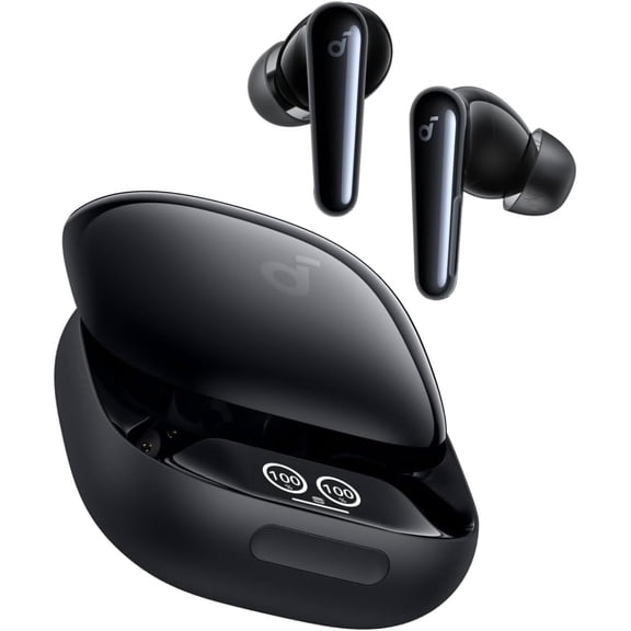 Restored Like New Soundcore Liberty 4 Pro by Anker, Noise Cancelling Wireless Earbuds, 7-Sensor and Real-Time Adaptive Noise Cancelling (Refurbished)