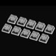 thumbnail image 5 of R4 1U transparente Tratamiento mate Buena resistencia a la fatiga Maquinaria Keycap 100 teclas rosa jinwen Teclas transparentes, 5 of 8