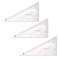 thumbnail image 3 of Sewing Measure Ruler, Curve Cutting Ruler, Lightweight Sewing Supplies Clothing Bendable Draw Ruler For Sewing Drawing, 3 of 8