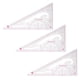 thumbnail image 4 of Regla de costura Jadeshay curva multifuncional 3 piezas, 4 of 14