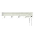 thumbnail image 6 of Graber Super Heavy Duty Traverse Curtain Rod 84-156 Inch, White (One Way Draw: RIGHT) by Graber, 6 of 8
