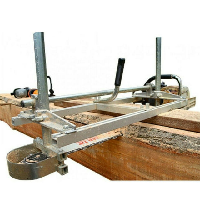 Chainsaw Mill, Lumber Cutting Tool, Steel + Aluminum For Professional Use Woodworkers