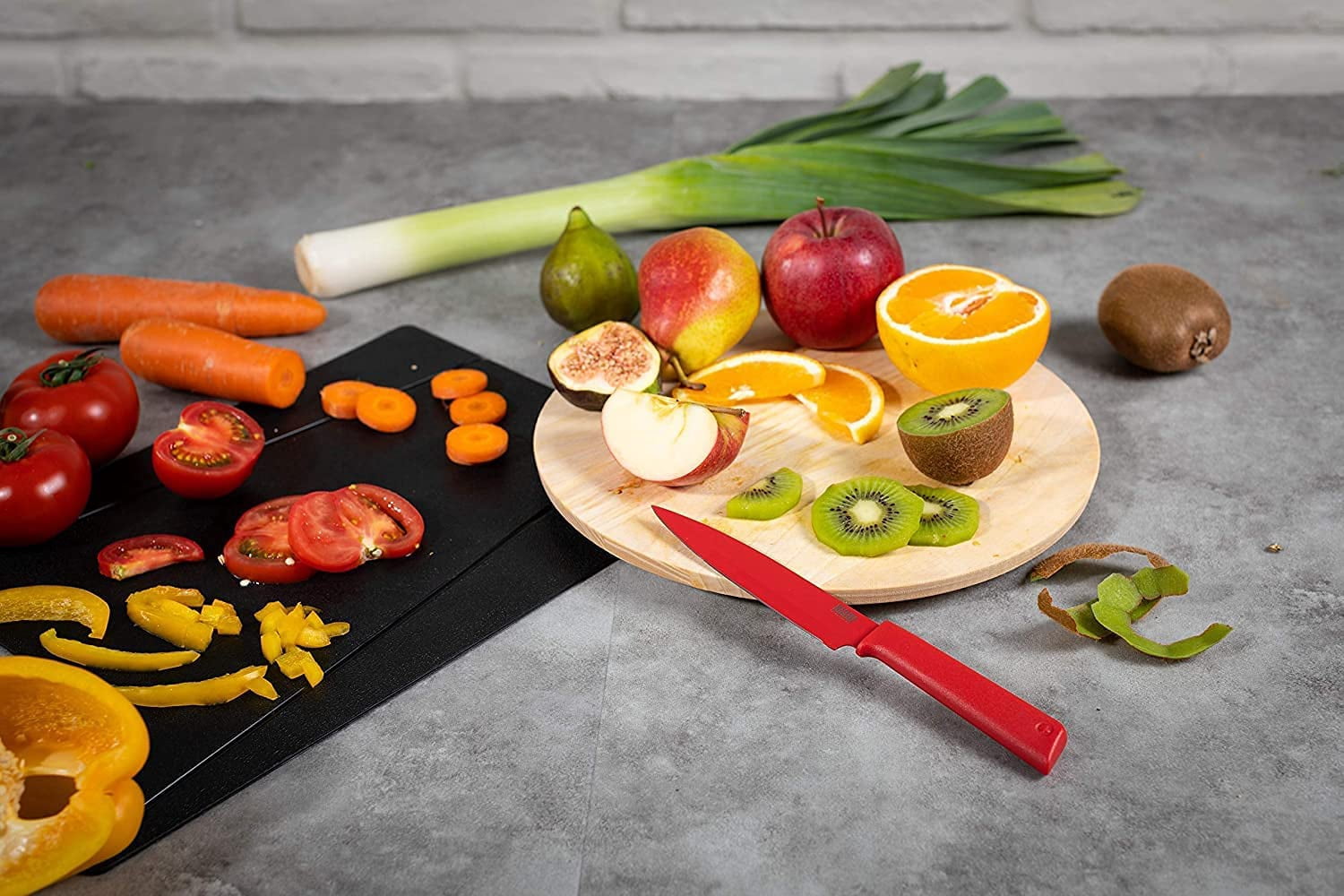 Kuhn Rikon Colori+ Professional 3 Piece Knife Set