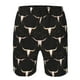 thumbnail image 3 of Balery Western Cowboy Traje de Baño Estilo Hawaiano para Hombre, Shorts de Secado Rápido con Bolsillos-XX-Large, 3 of 6