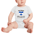 thumbnail image 2 of I'm Proof Mommy Can't Resist El Salvadoran Guys Baby Romper (White, 3-6 Months), 2 of 5